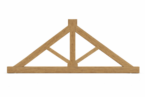 Fluted King Post Truss
