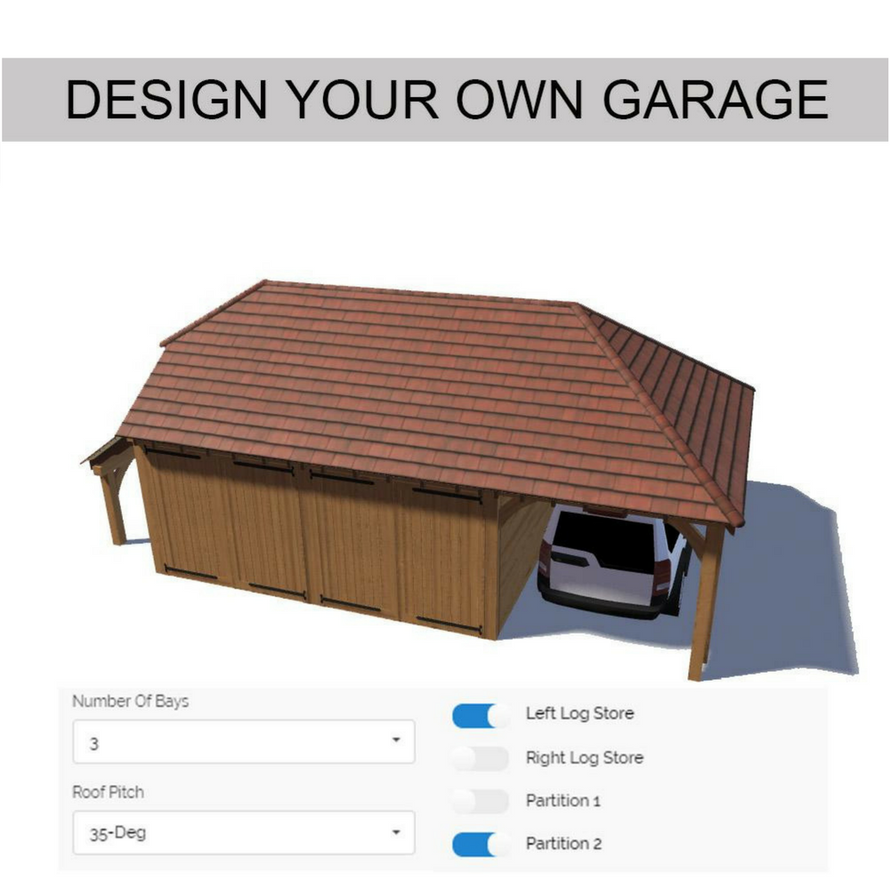 Design Your Own Oak Framed Garage